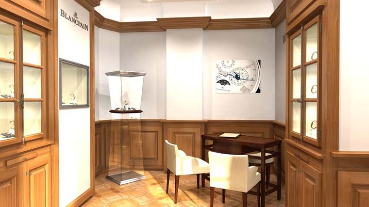 Blancpain has just opened two new boutiques in London: a flagship boutique at 11 New Bond Street (pictured) and a franchise in the Fine Watch Room of Harrods department store.