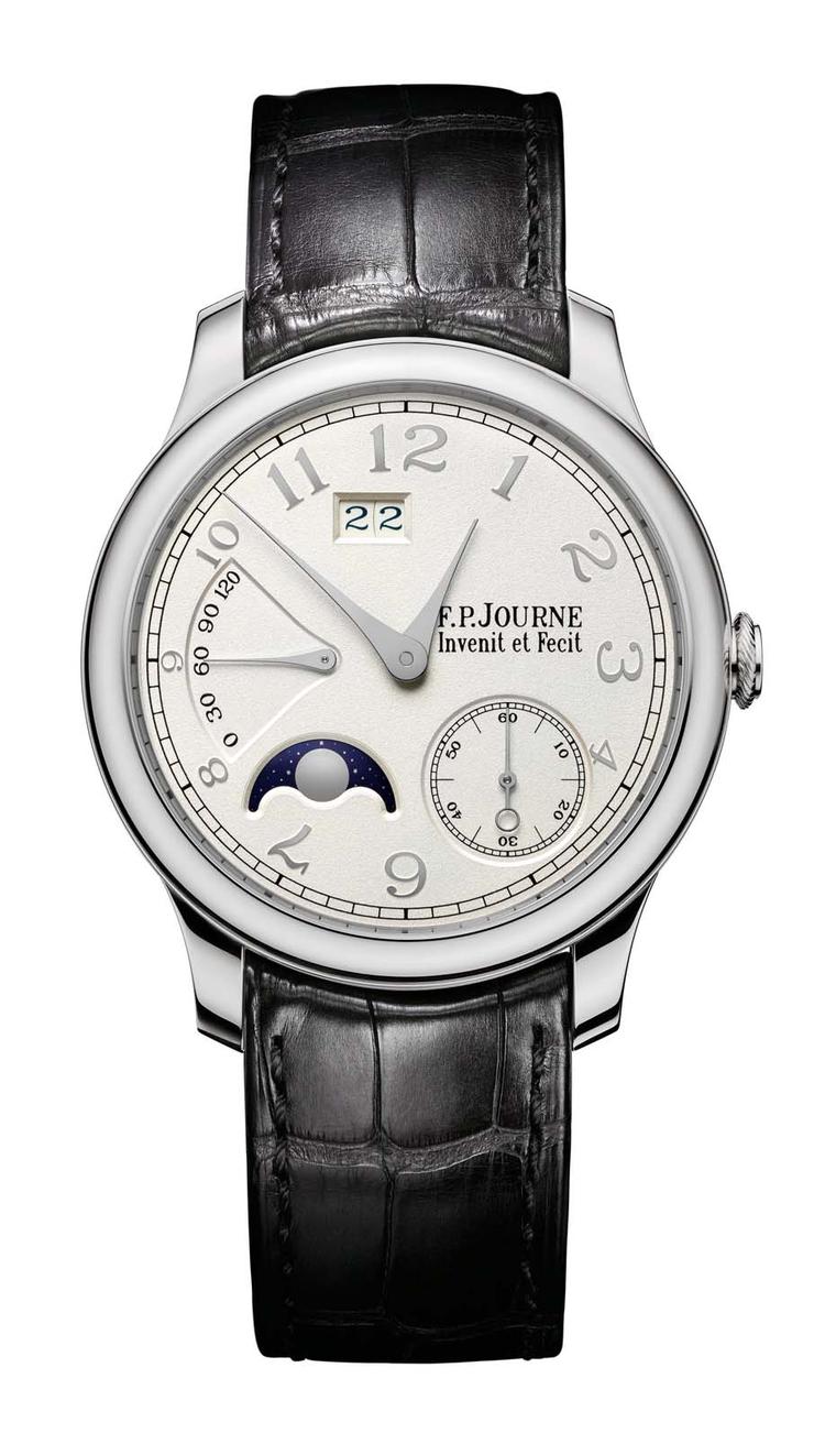 F.P. Journe platinum Octa Lune watch.