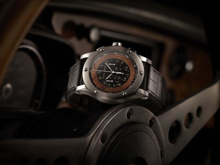 The new Ralph Lauren Automotive Chronograph watch combines sleek retro styling with a top notch Swiss engine