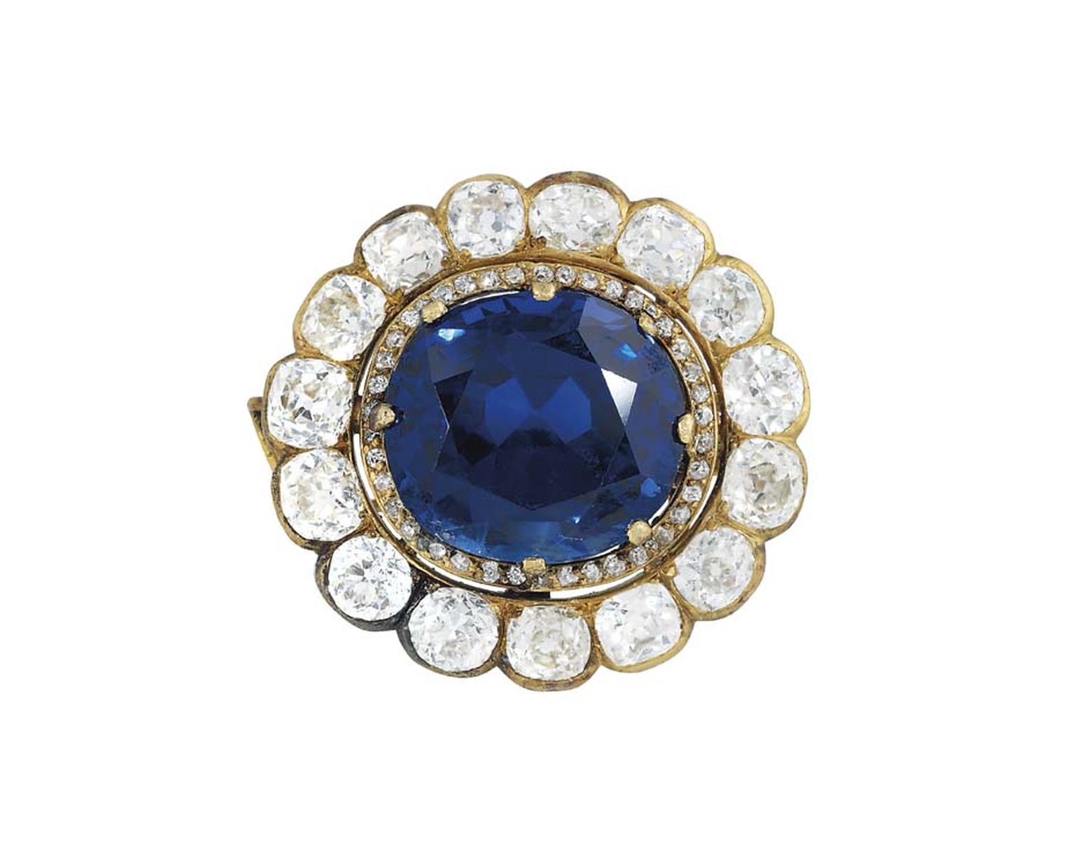 Lot 252 at Christie's sale of Important Jewels in London was a sapphire and diamond pendant set with a 41.00ct Burmese sapphire. It more than tripled its estimate to sell for £1,034,500 (estimate £200,000-300,000).