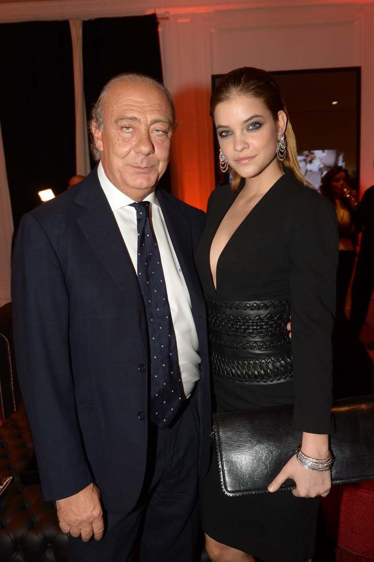 Fawaz Gruosi, CEO of de GRISOGONO, launched the Crazy Skull watch collection with a host of the brand’s high-profile friends, including Victoria's Secret model Barbara Palvin.