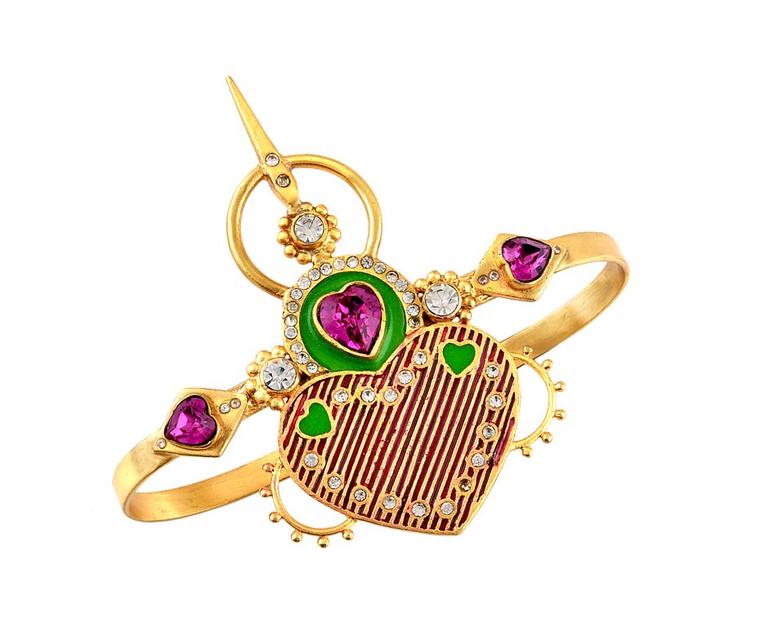 Iris handcuff from the Amrapali and Manish Arora AW 2014-15 collection.