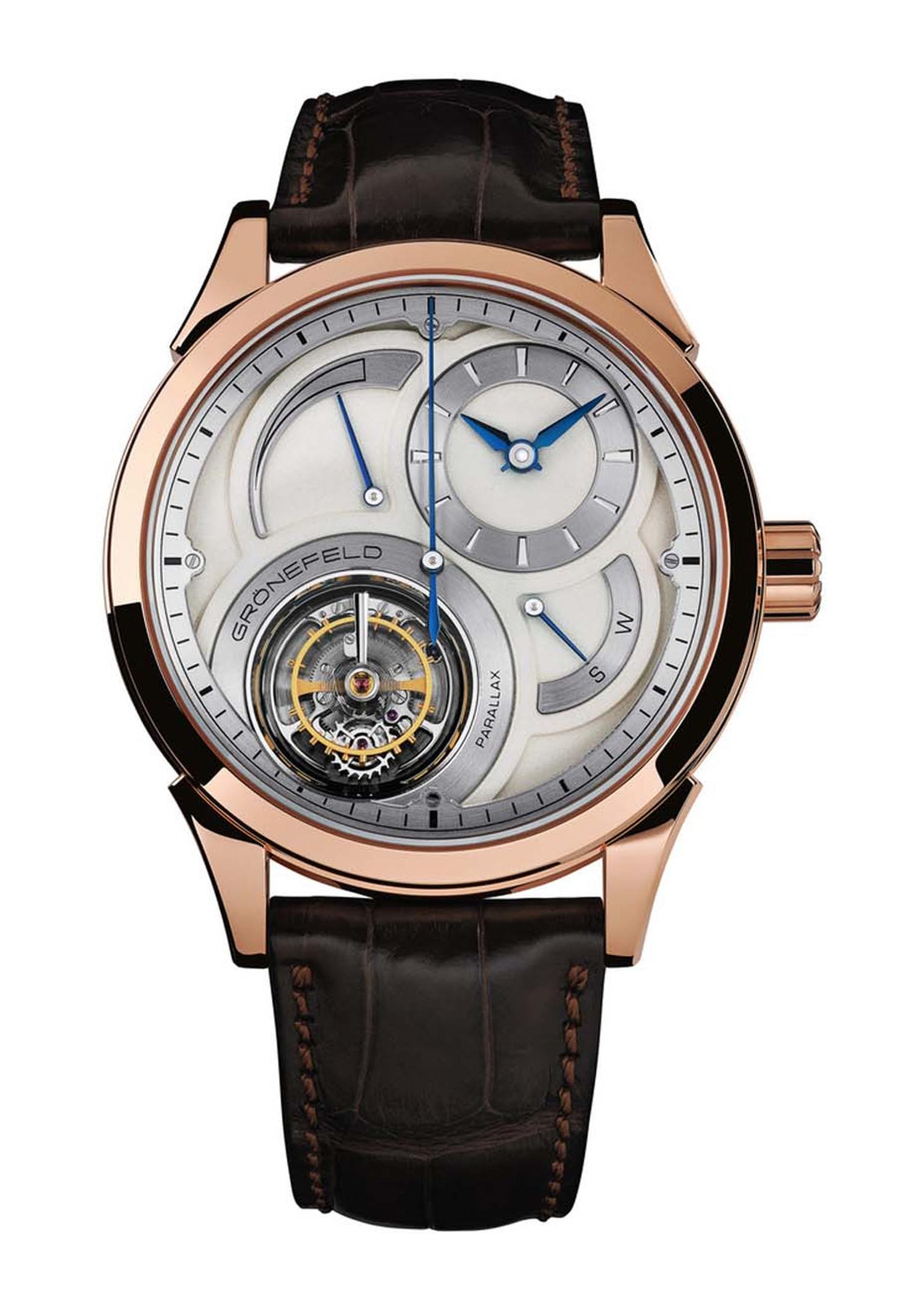 Grönefeld’s Parallax Tourbillon watch took the Tourbillon Prize at the GPHG.