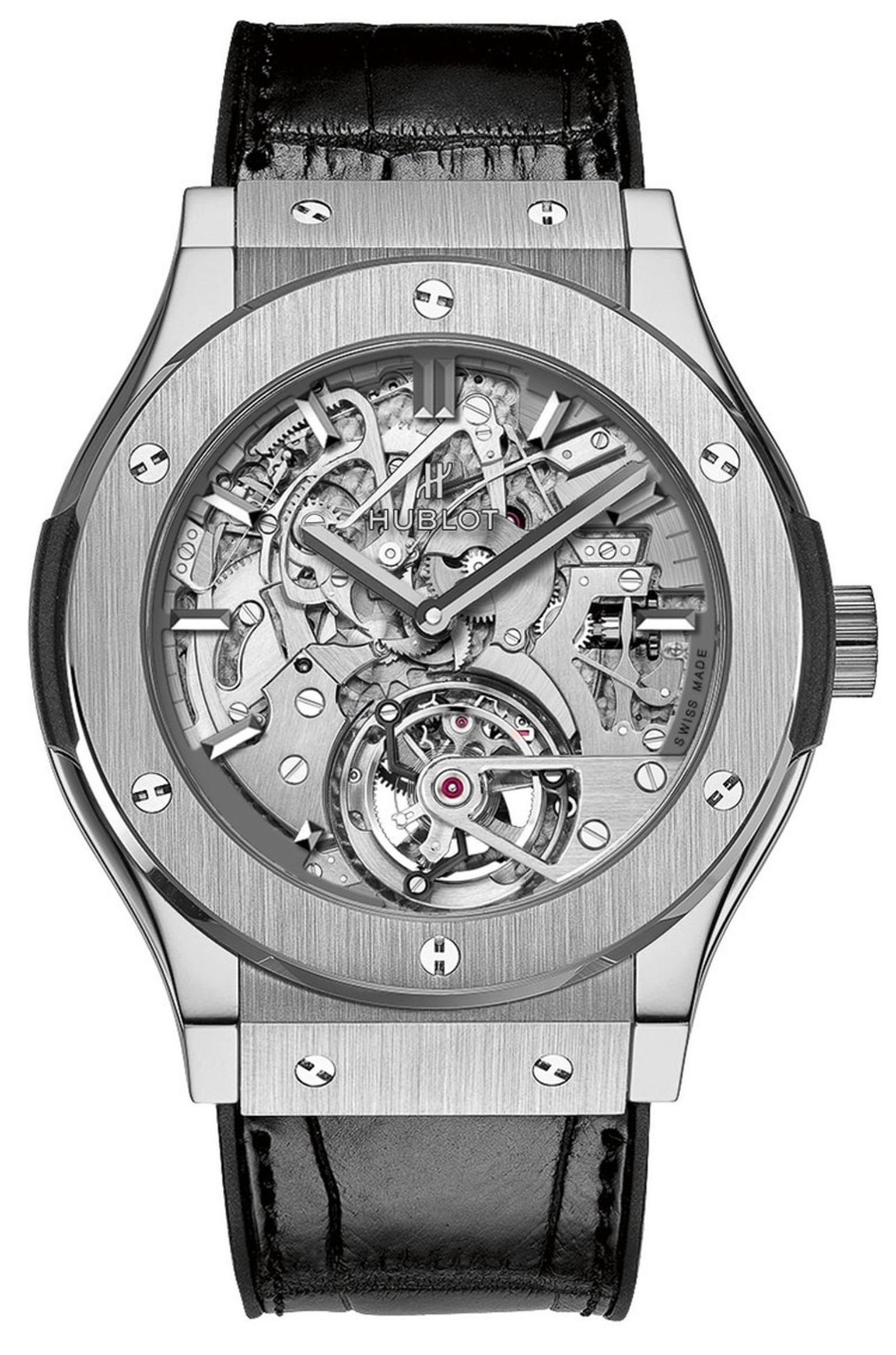 Hublot's Classic Fusion Cathedral Tourbillon Minute Repeater watch took home the Striking Watch prize at the GPHG.