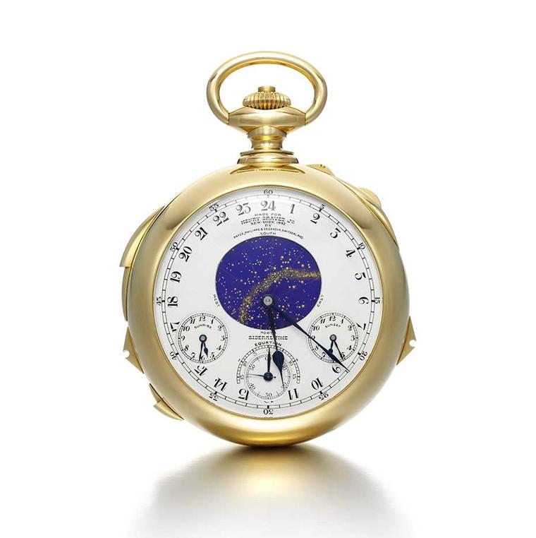 Patek Philippe Henry Graves Supercomplication pocket watch