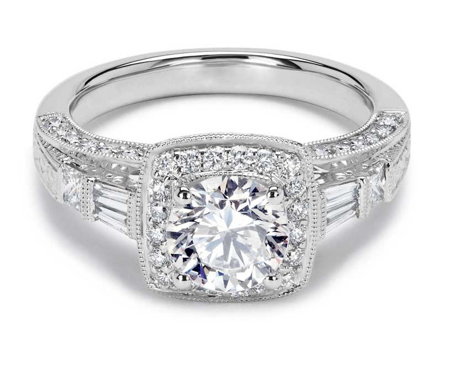 77Diamonds Grimaldi diamond engagement ring.