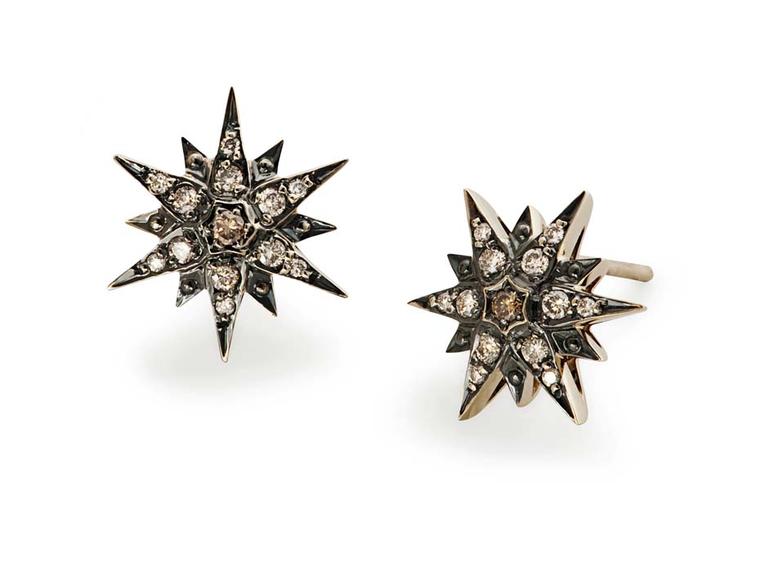 H.Stern Star collection diamond earrings.