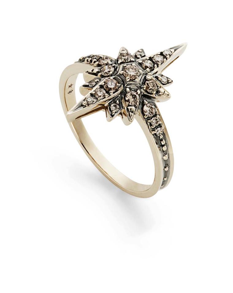 Antique Diamond Star Ring