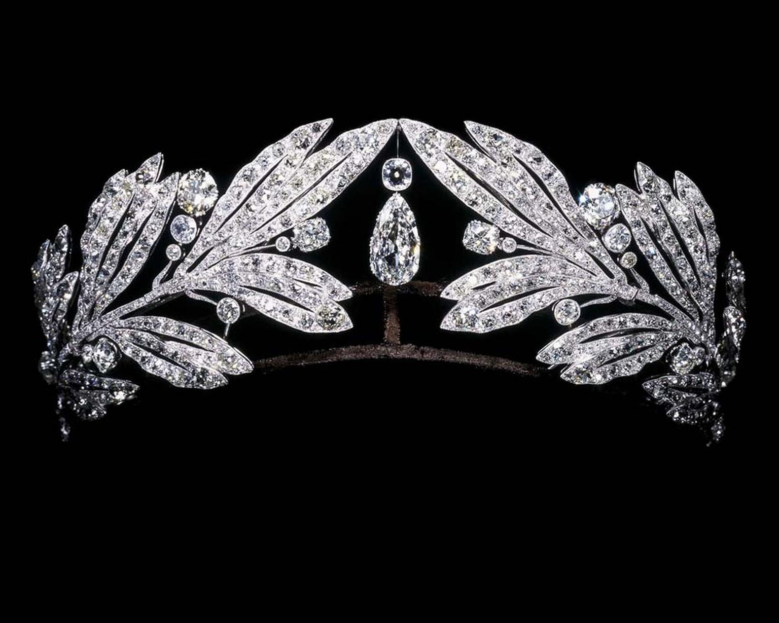 Cartier diamond tiara online
