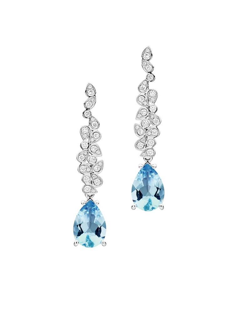 Jan Logan Barcelona detachable aquamarine and diamond earrings ($4,950 AUD).