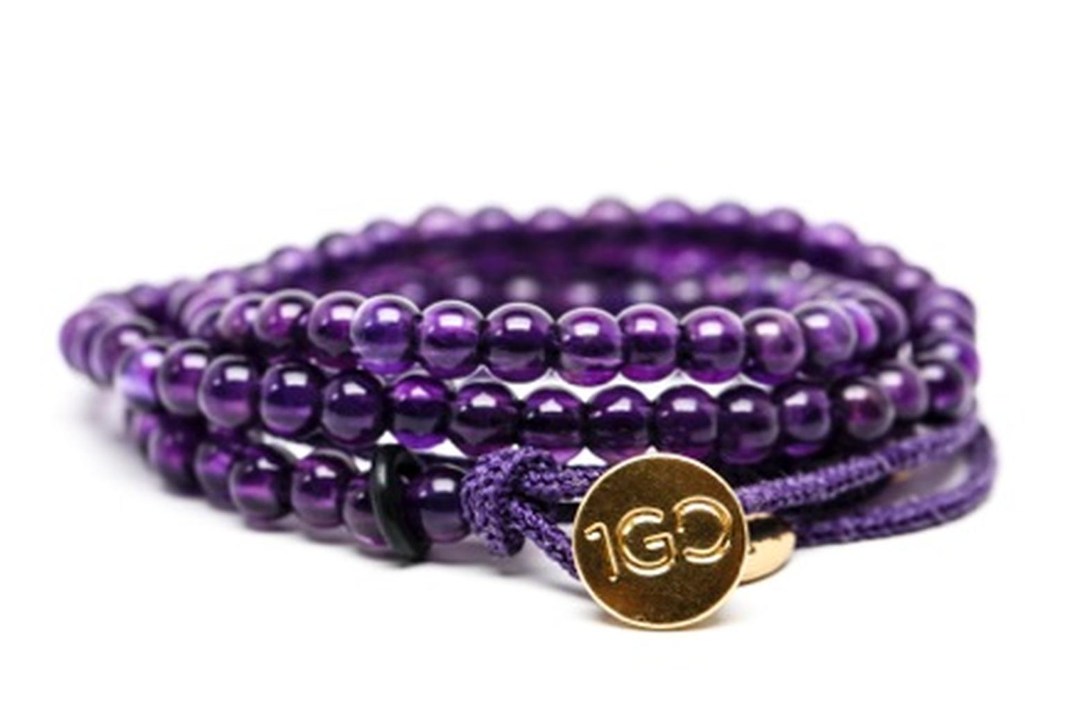 The Gemfields 100 Good Deeds bracelet is now available for purchase at www.100gooddeeds.org/gemfields.