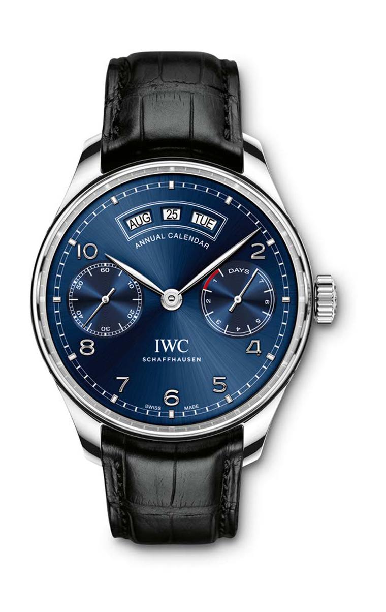 IWC watches is celebrating the Portugieser's 75th birthday with a new Annual Calendar watch powered by a brand new in-house calibre.
