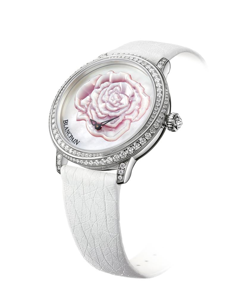 A pink rose from Blancpain watches for that special day