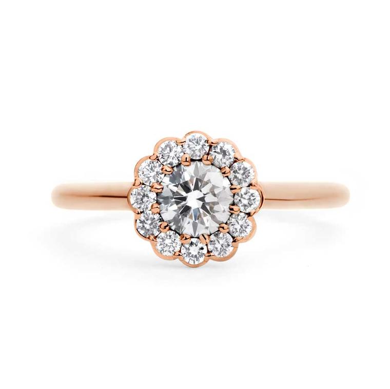 Rose gold engagement rings: the trend for flattering pink gold is here to stay