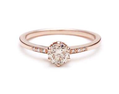 Rose gold engagement rings: the trend for flattering pink gold is here ...