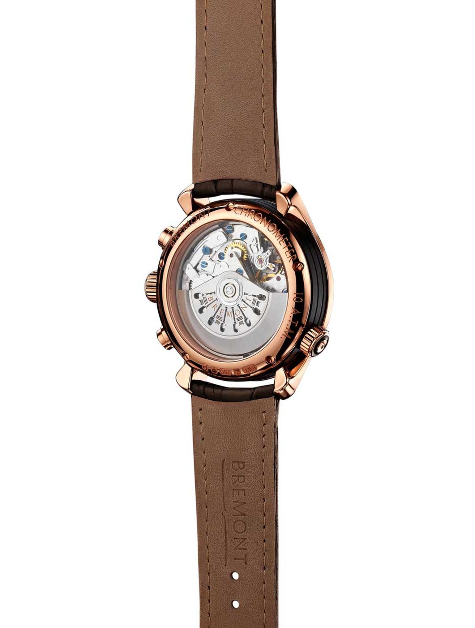The reverse of the new Bremont Kingsman Special Edition