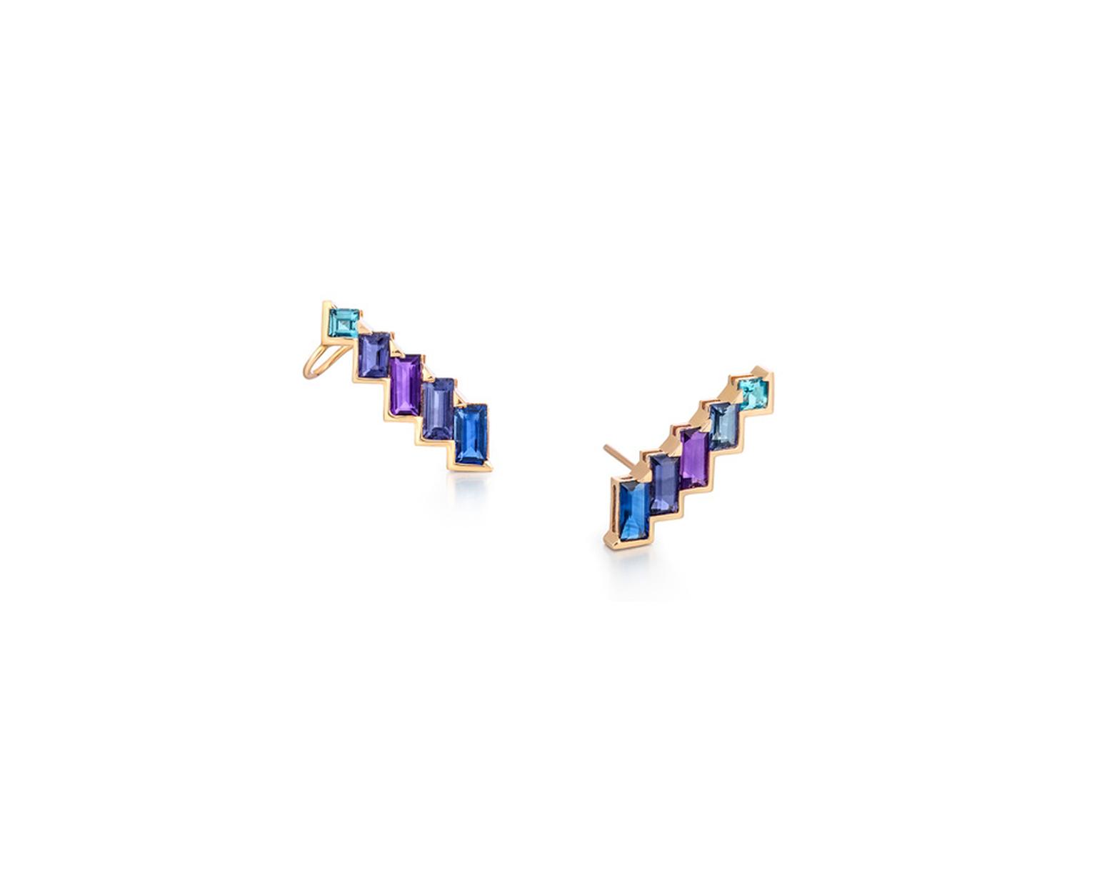 Earring cuffs from Tomasz Donocik's Electric Night collection.