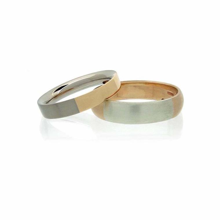 Amanda Li Hope ethical wedding bands in Fairtrade gold.