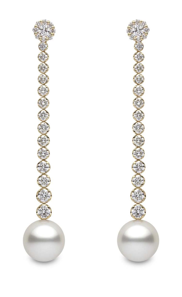 YOKO London Australian South Sea pearl earrings, as worn by actress Kara Tointon at the 2015 BAFTAs.