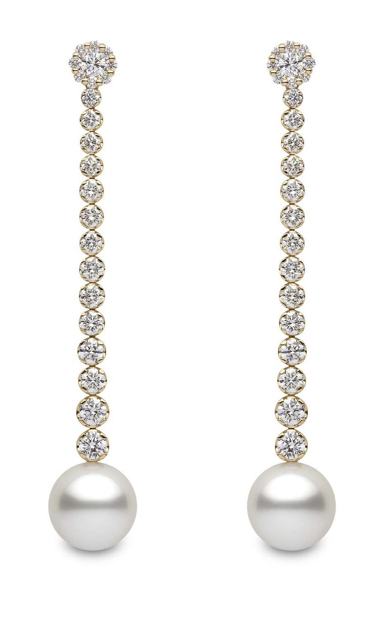 YOKO London Australian South Sea pearl earrings, as worn by actress Kara Tointon at the 2015 BAFTAs.