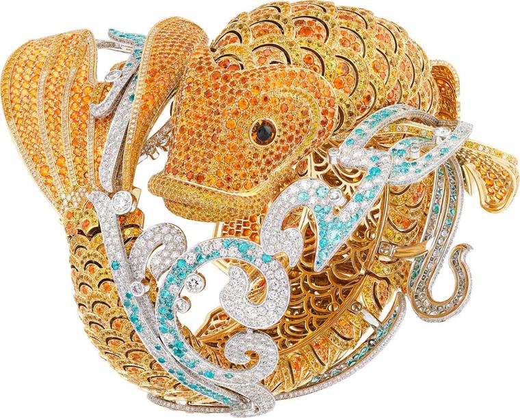 Van Cleef & Arpels Carpe Koï high jewellery watch