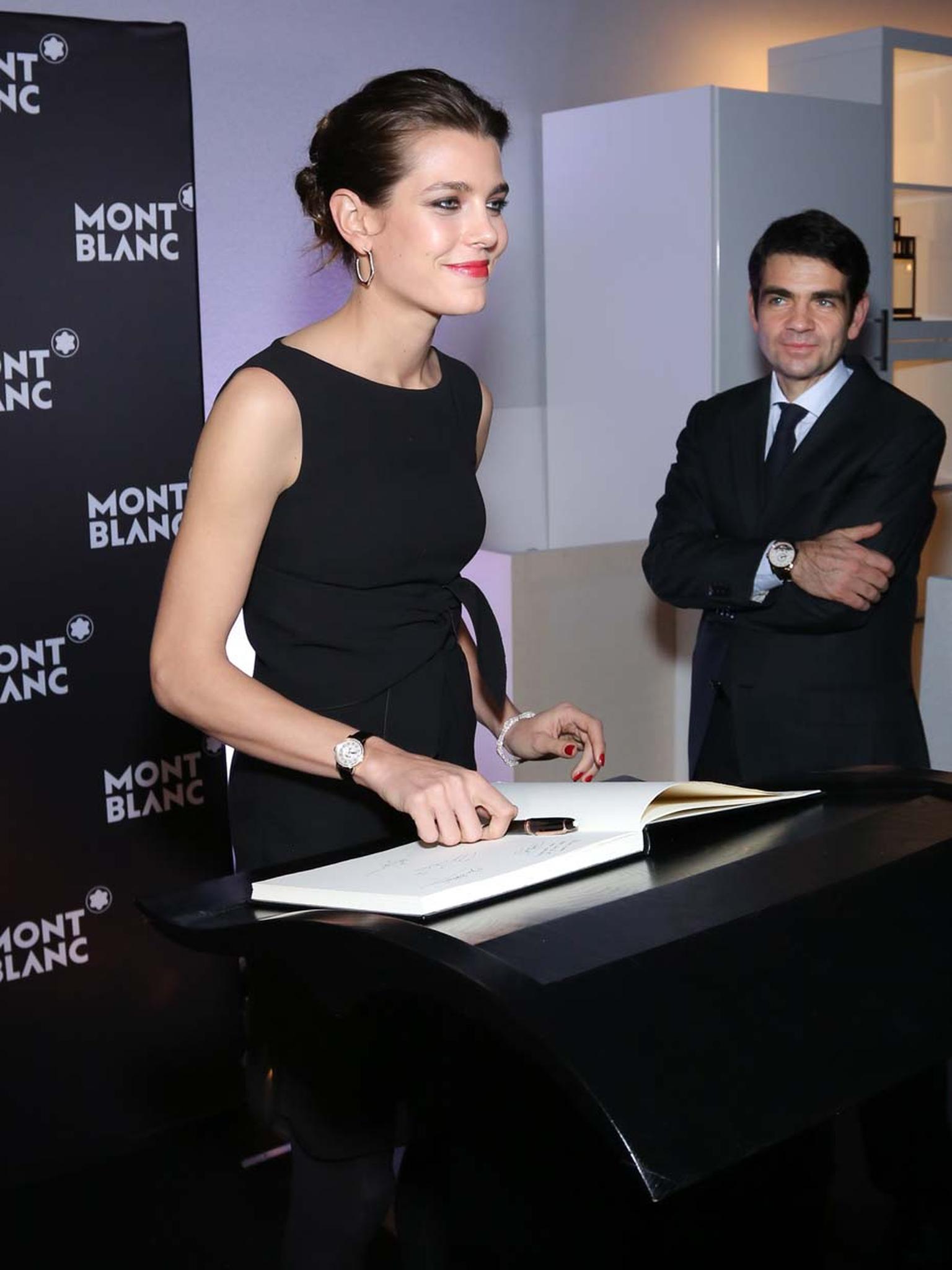 Charlotte Casiraghi is Montblanc's new global brand ambassador for timepieces, jewellery and writing instruments. The equestrian champion, writer and producer will appear in Montblanc’s forthcoming advertising campaign.