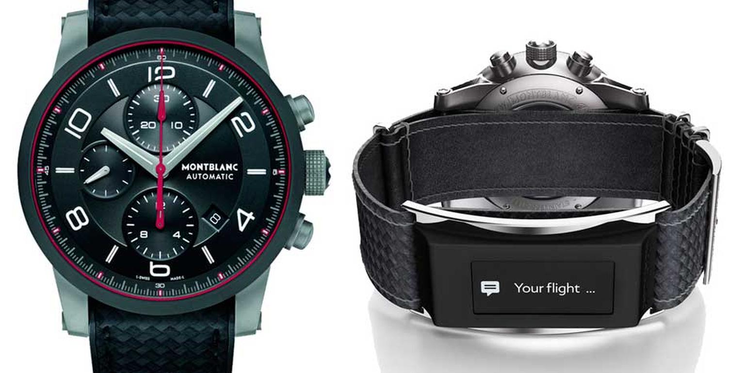 The new Montblanc Timewalker Urban Speed Chronograph e Strap