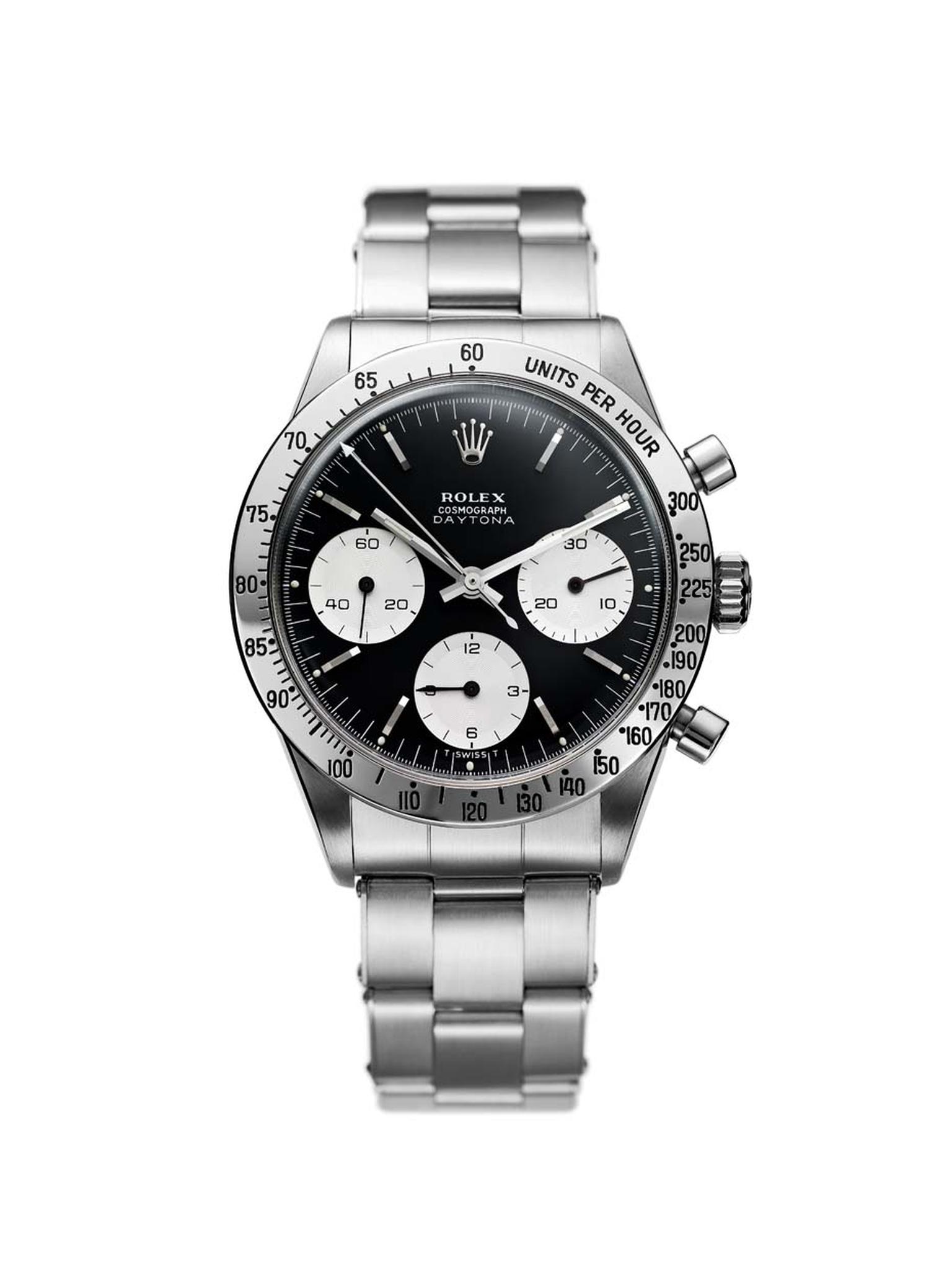 Rolex Cosmograph Daytona 1963 is, for many enthusiasts, the world's most iconic sports chronograph thanks to its bold design and impeccable performance.