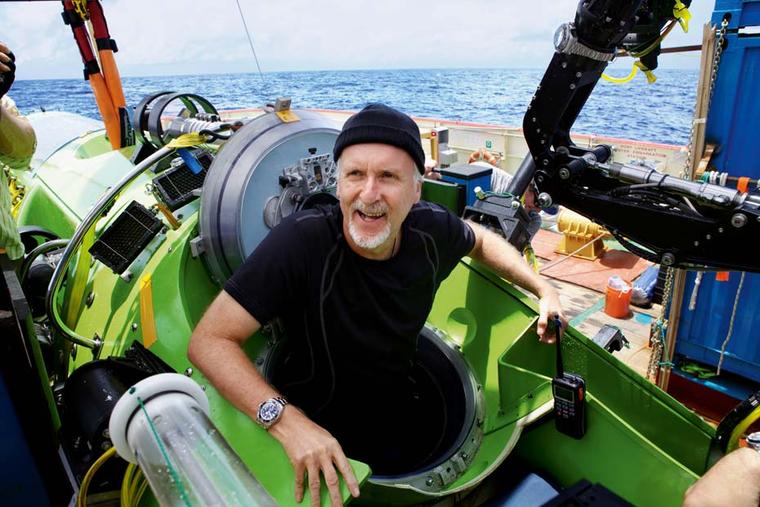In 2012, Rolex was invited to join James Cameron's 2012 Deepsea Challenge submarine adventure to explore the Mariana Trench, 11,000 metres under the sea.