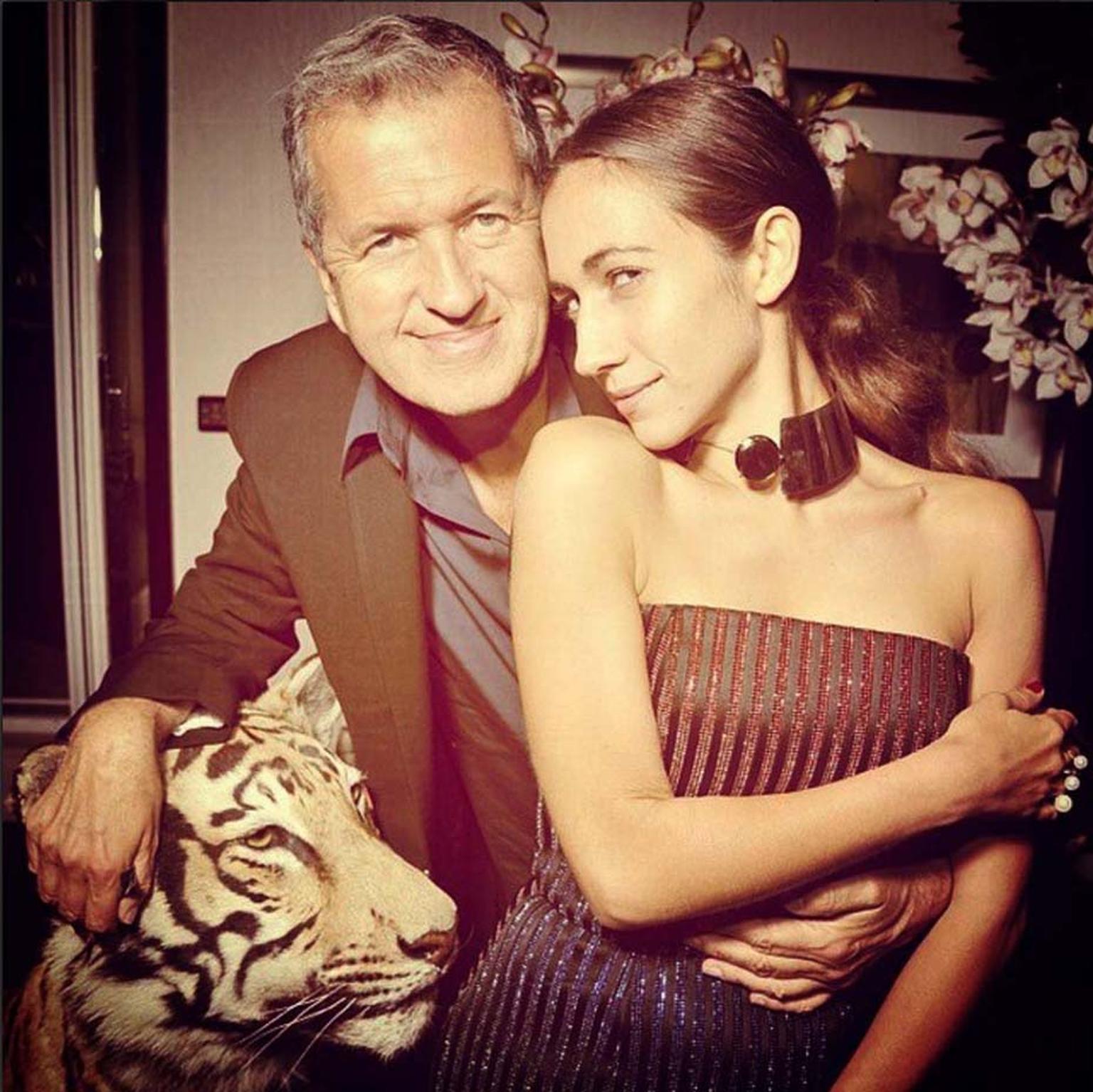 DelfinaDelettrez_Instagram_Delfina Delettrez with MarioTestino at Fashion spirit.jpg