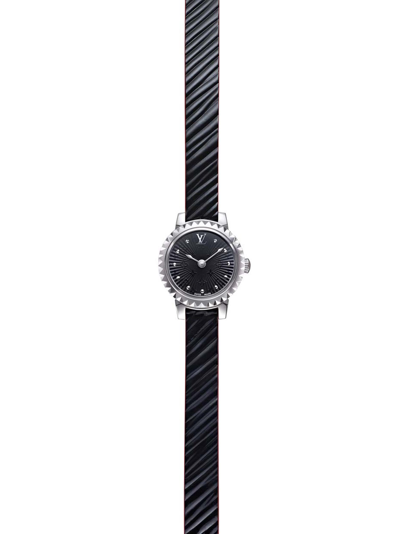 Louis Vuitton watches_Tambour Monogram Epi Noir.jpg