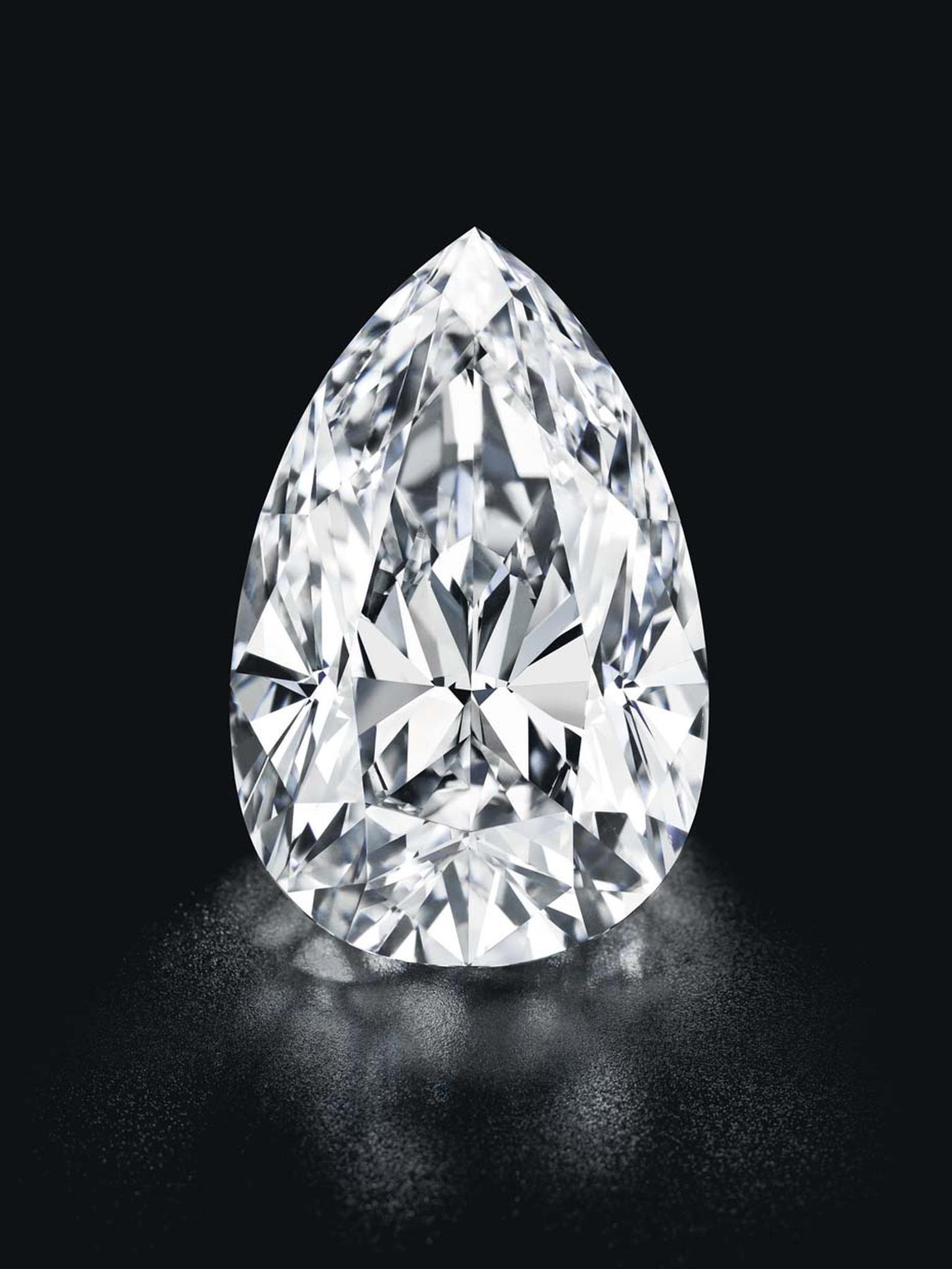 This 55.52ct pear-shaped D flawless diamond sold for $9.03 million at Christie's Geneva as part of its Magnificent Jewels Sale this week.