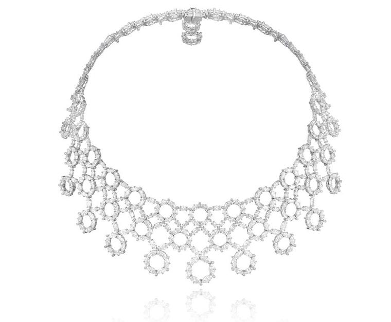 Chopard diamond collar necklace from the 2015 Red Carpet collection of high jewellery.