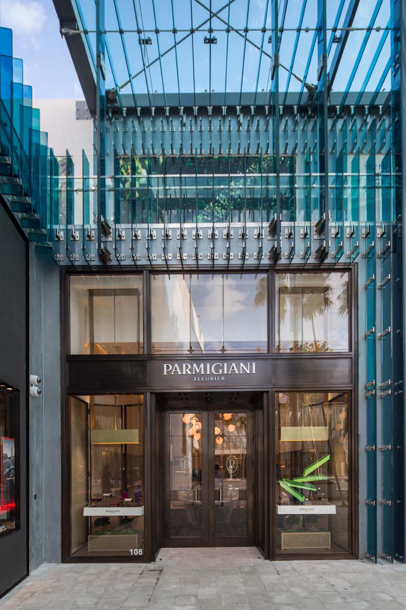Watchmaker Parmigiani Fleurier is one of the most recent brands to open a boutique within the Miami Design District.