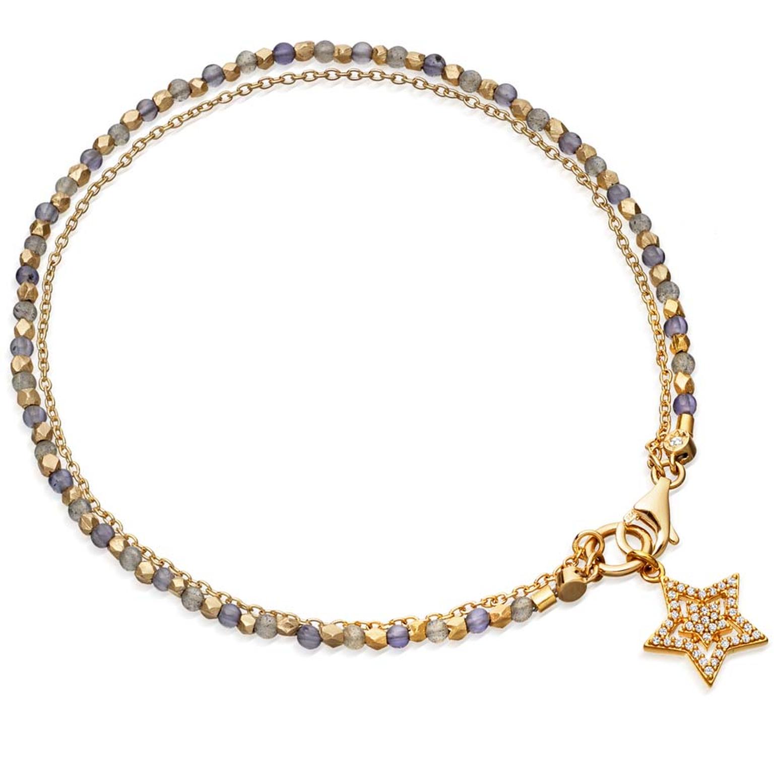 Astley Clarke Iolite super star fine biography bracelet.