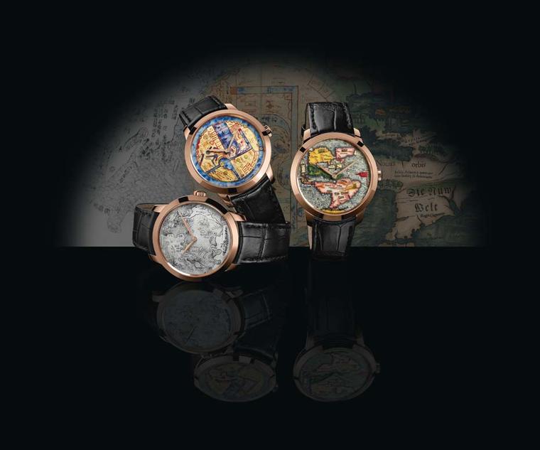 Girard-Perregaux presents The Chambers of Wonders collection, depicting three world maps and three unique visions of the world from the Renaissance.