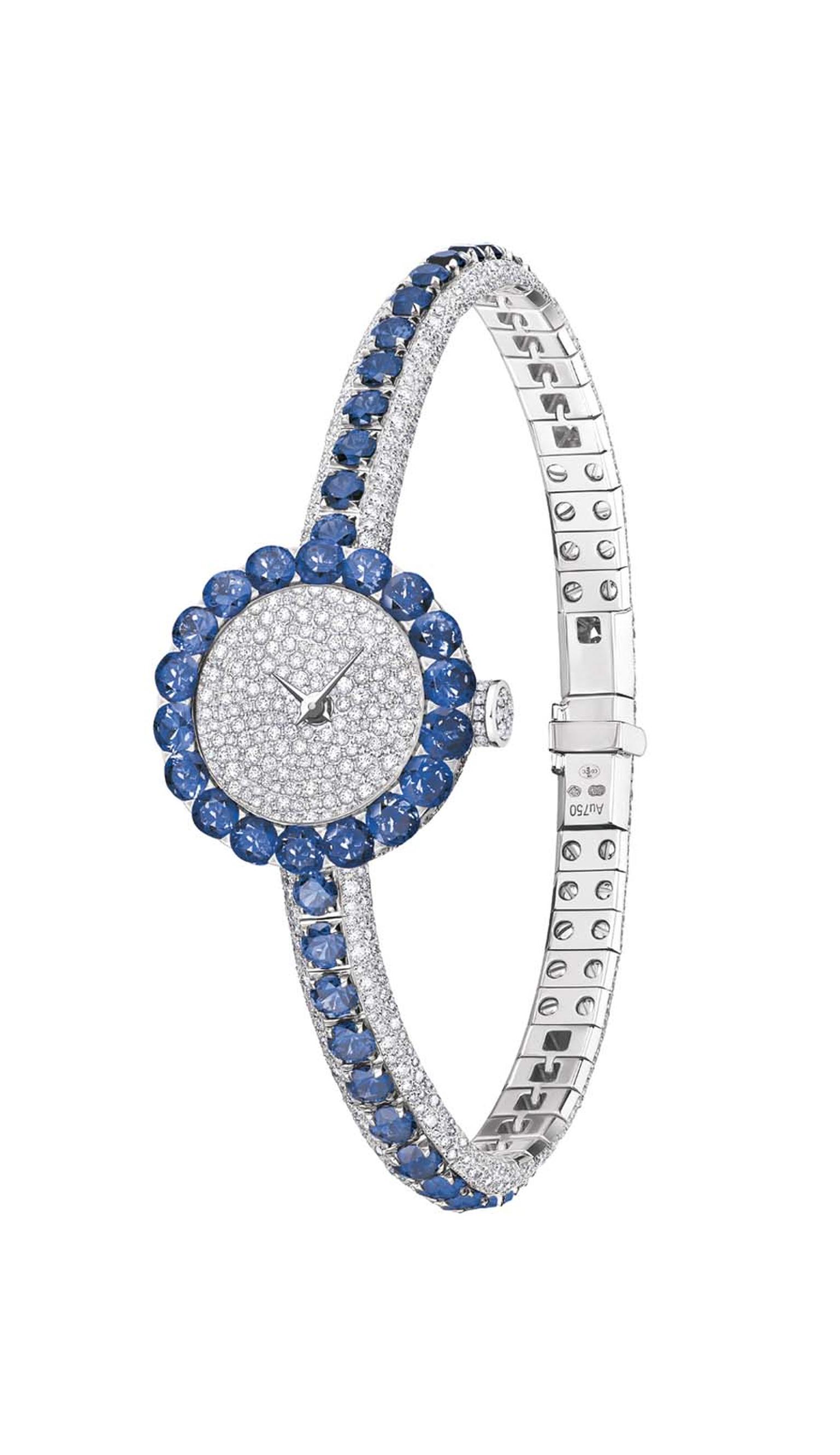 The Dior La D de Dior Précieuse high jewellery watch has a fantastic retro appeal and is the kind of watch you can imagine Grace Kelly slipping on with her Dior evening gown.