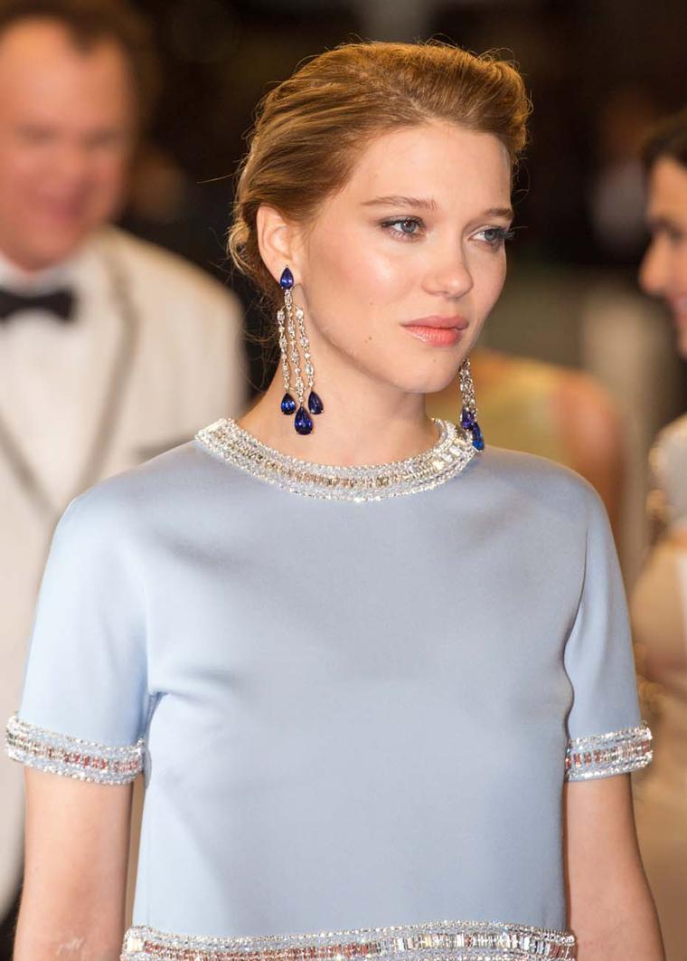 Léa Seydoux in Chopard jewellery