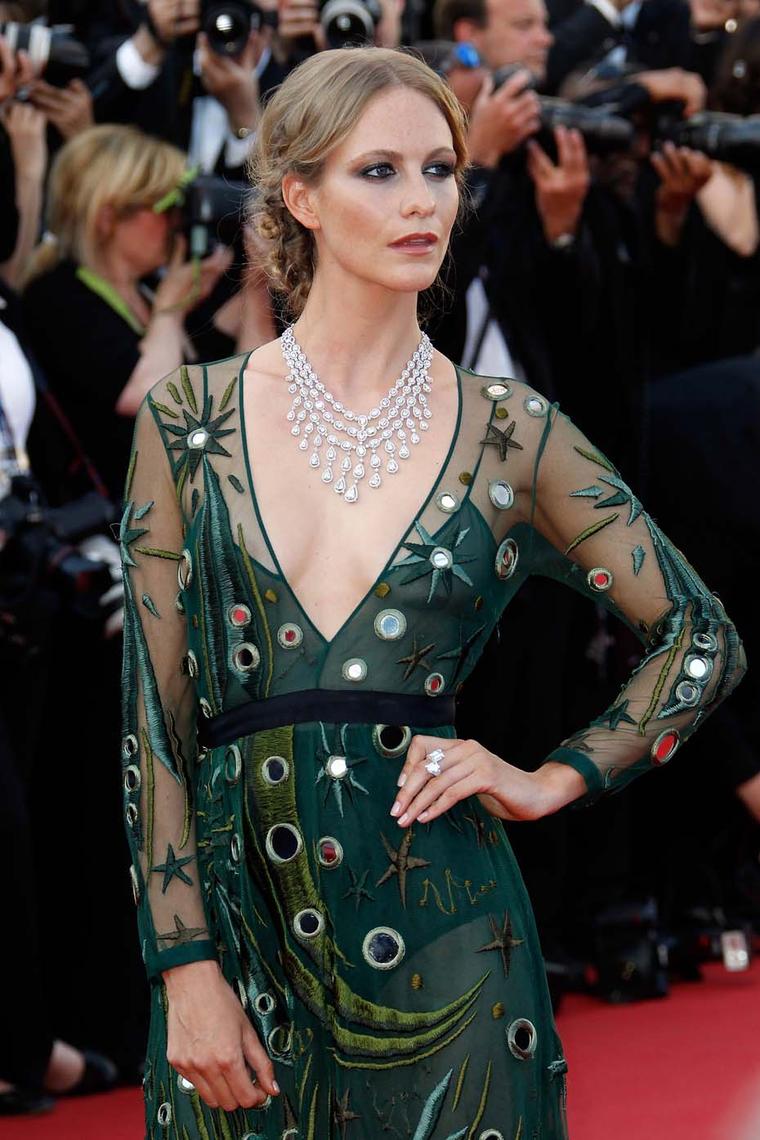 Poppy Delevingne in Chopard jewellery