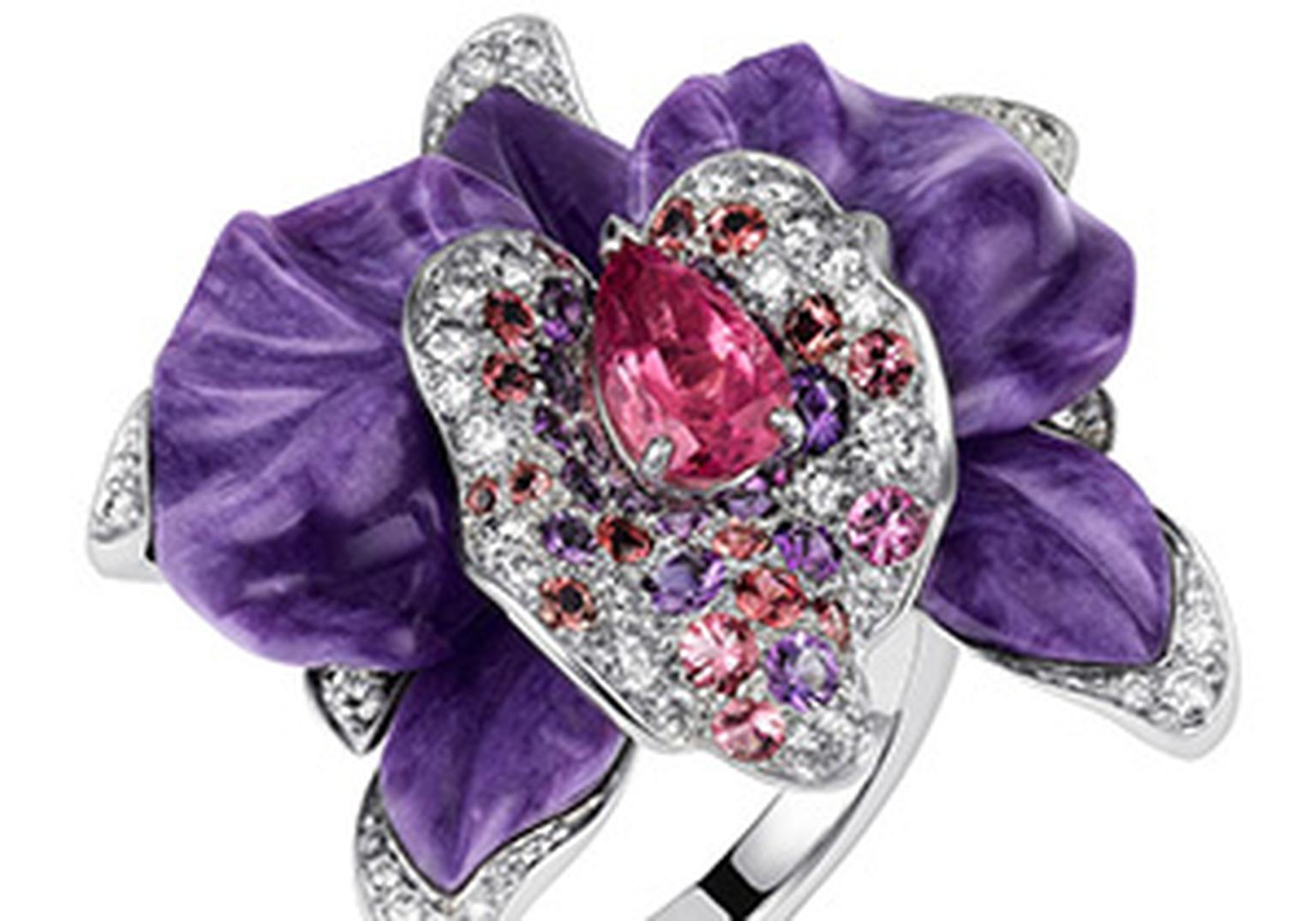 Cartier Naturallement Orchid ring HP