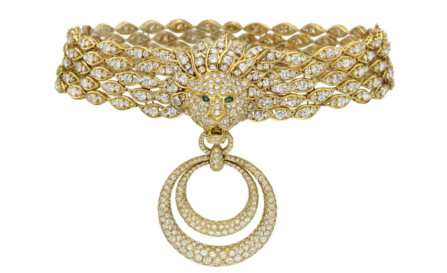 Elizabeth Taylor Granny Suite or Barquerolles choker by Van Cleef & Arpels