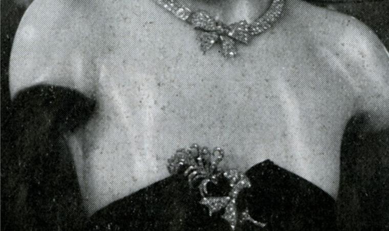 Wax model from Coco Chanel's 1932 Bijoux de Diamants exhibition