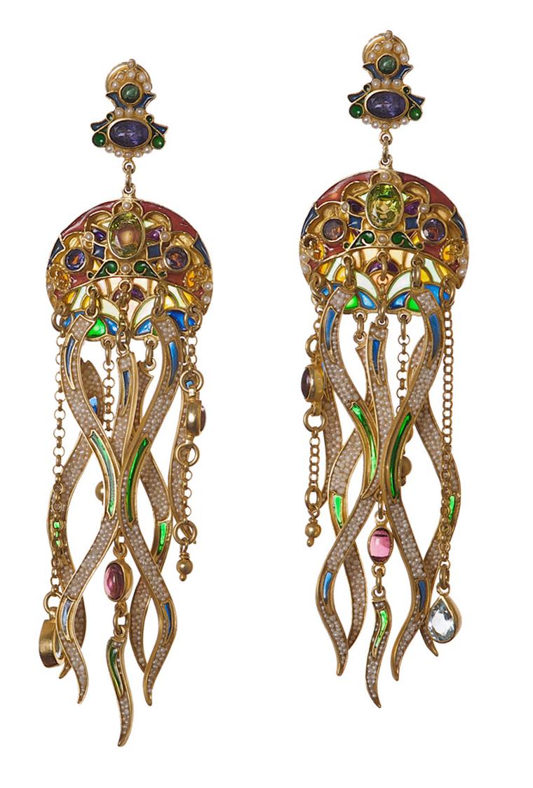 Diego Percossi Papi Meduse earrings from Talisman Gallery, London