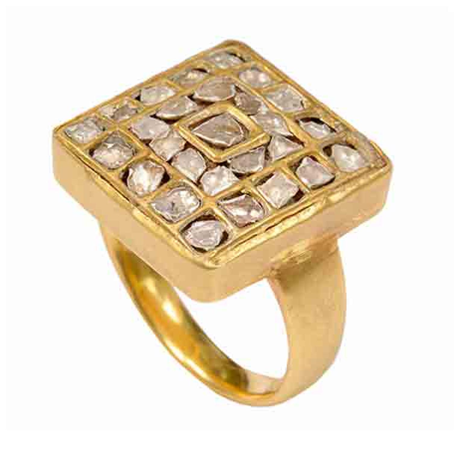 Pippa Small rough diamond ring