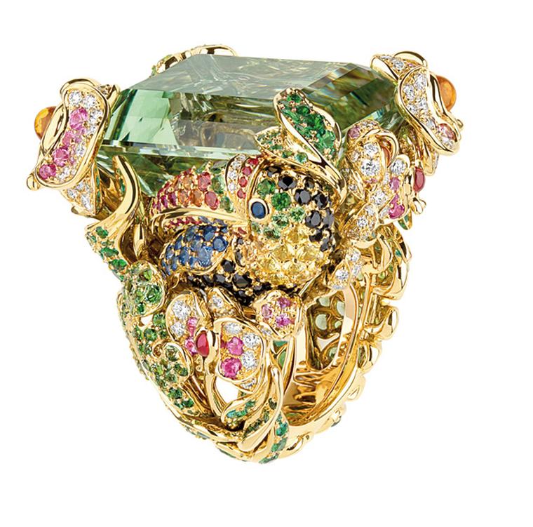 Dior Toucan ring by Victoire de Castellane