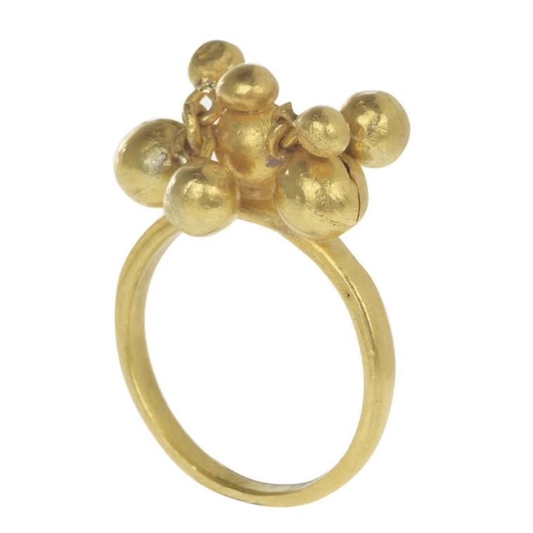 Pippa Small's  gold Bolivia ring from the first Fair Trade accredited mine
