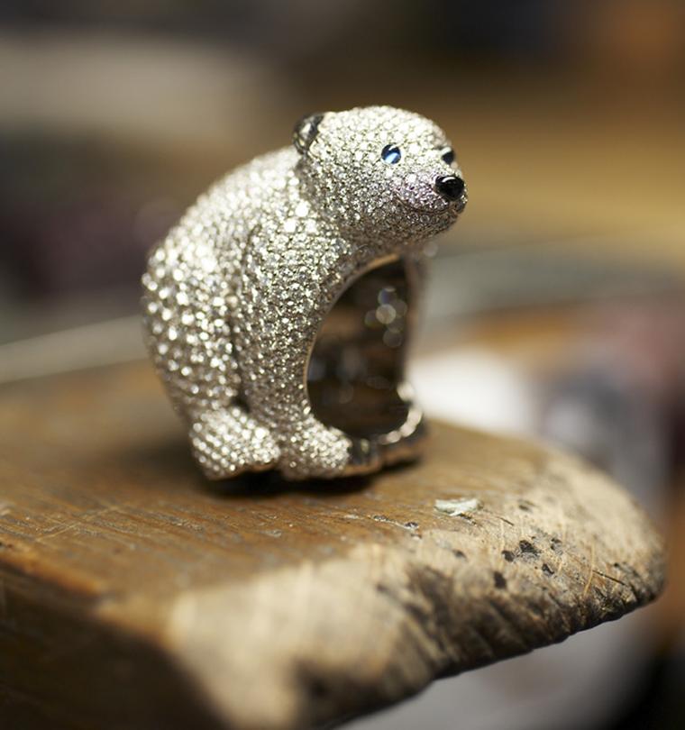 Chopard Animal World Polar Bear ring