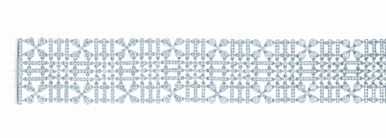 Tiffany & Co Lace diamond bracelet