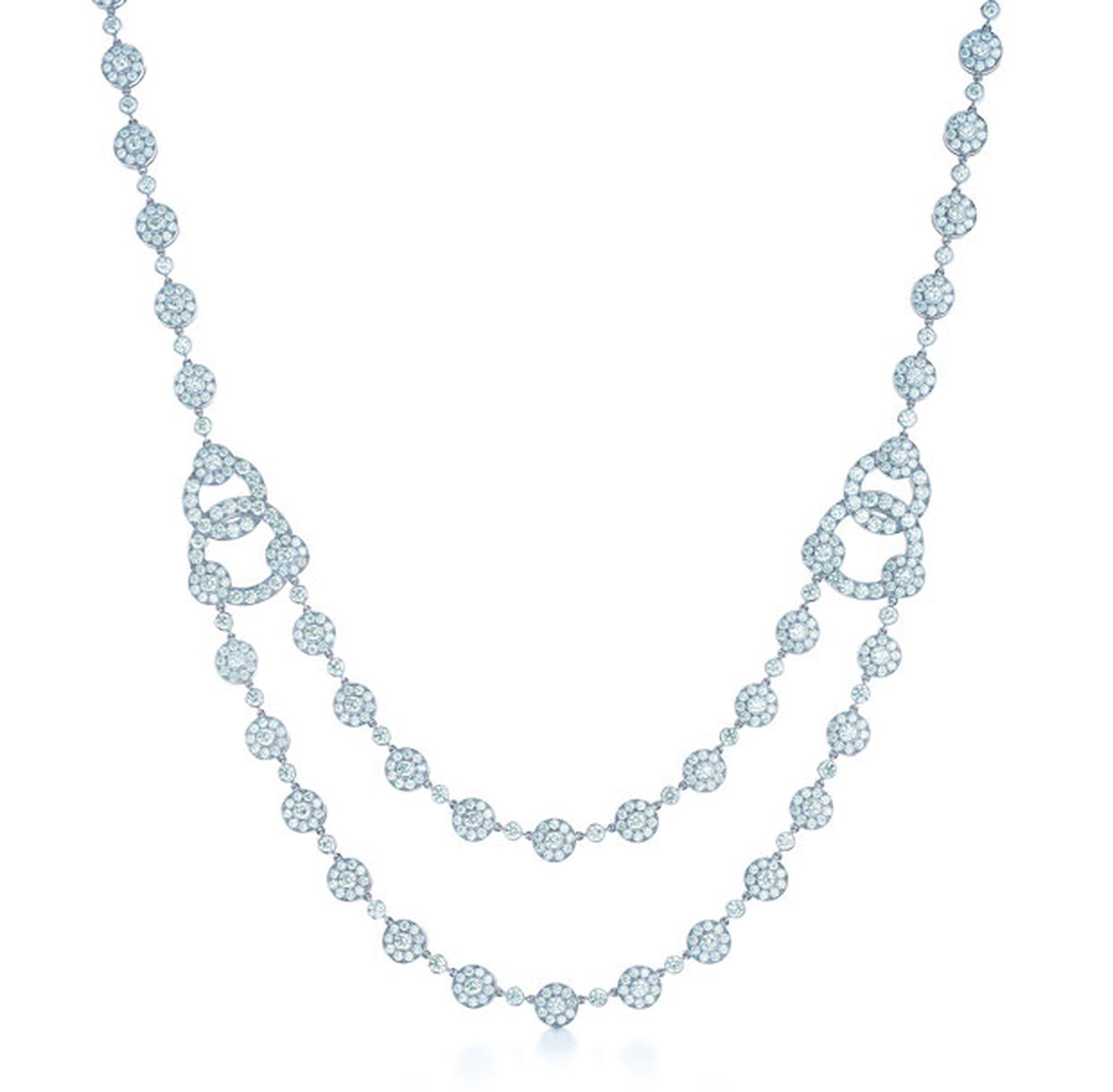 Tiffany & Co Circlet diamond necklace