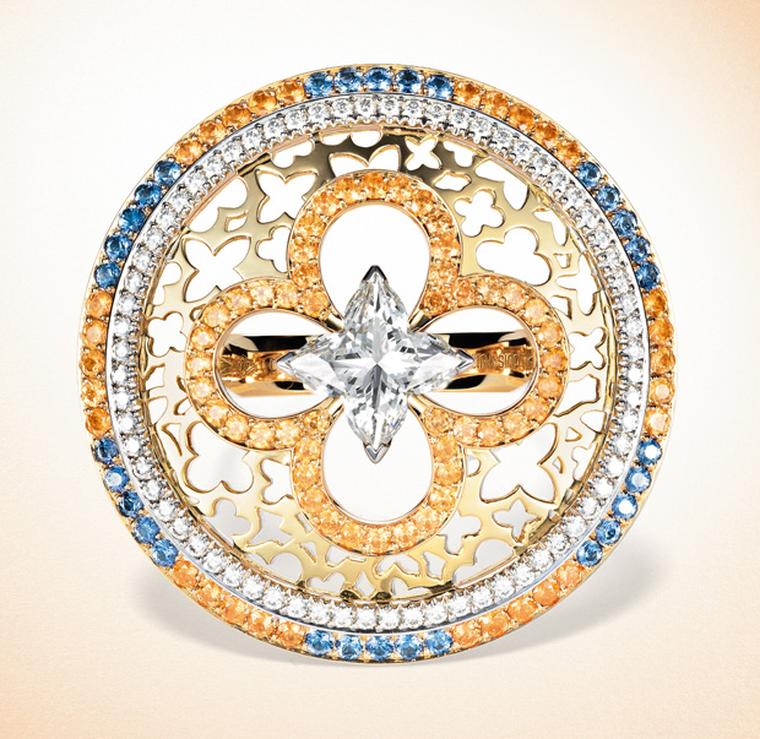 Louis Vuitton Tribal Ornament ring